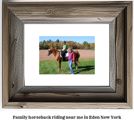 family horseback riding near me in Eden, New York